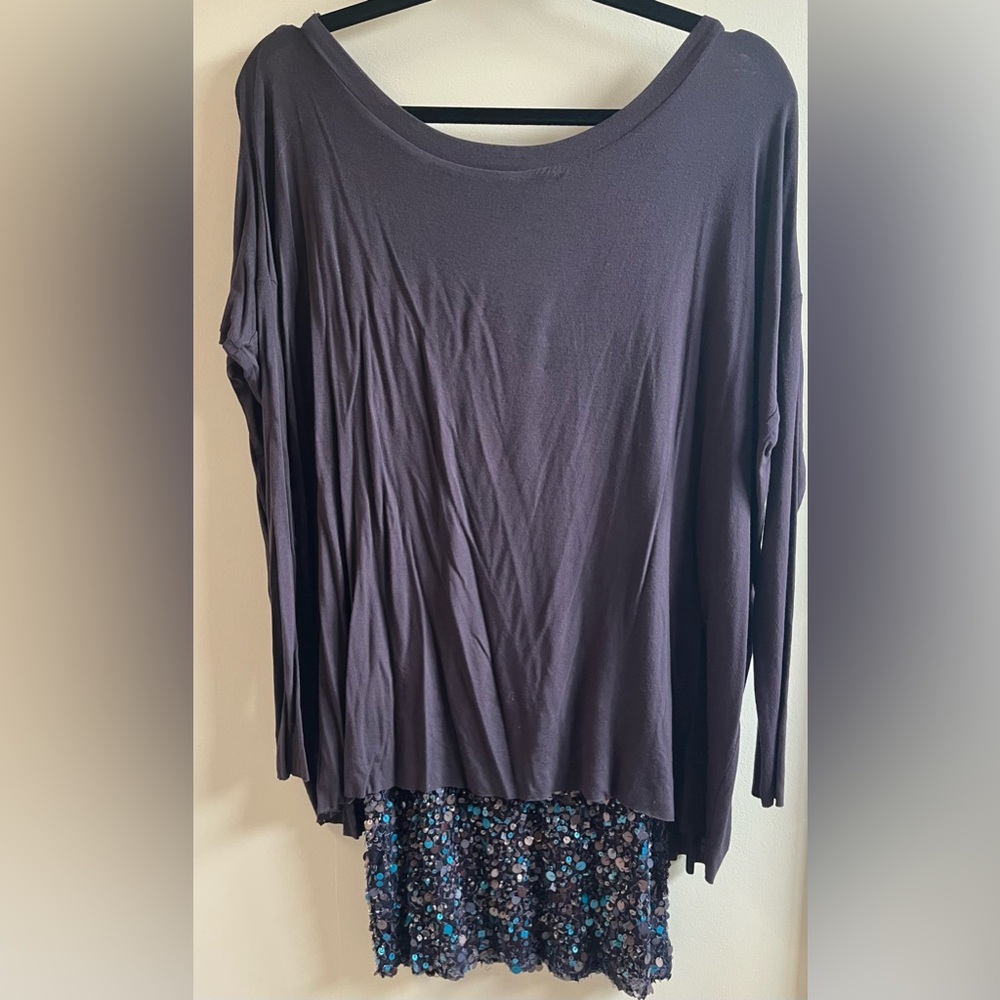 Bailey 44 long sleeve sequin dress XS